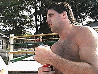 Image: Pete standing outside an outdoor ring