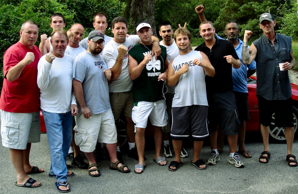 Peter McNeeley and the guys from Falmouth - Summer 2006