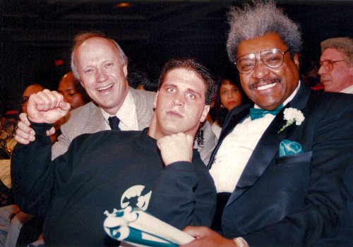 BOXER PETER McNEELEY AND HIS NEW PROMOTER DON KING