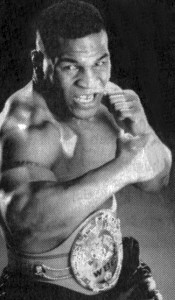 HEAVYWEIGHT BOXER MIKE TYSON
