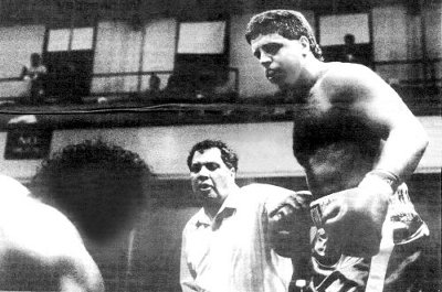 HEAVYWEIGHT BOXER PETER McNEELEY