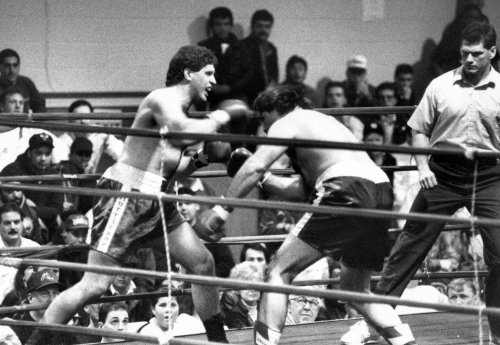 HEAVYWEIGHT PETER McNEELEY KNOCKS OUT RON DRINKWATER